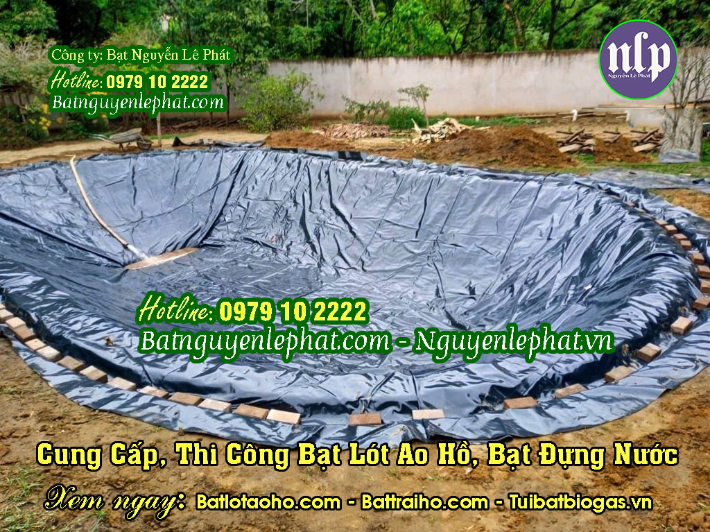 Bạt lót hồ